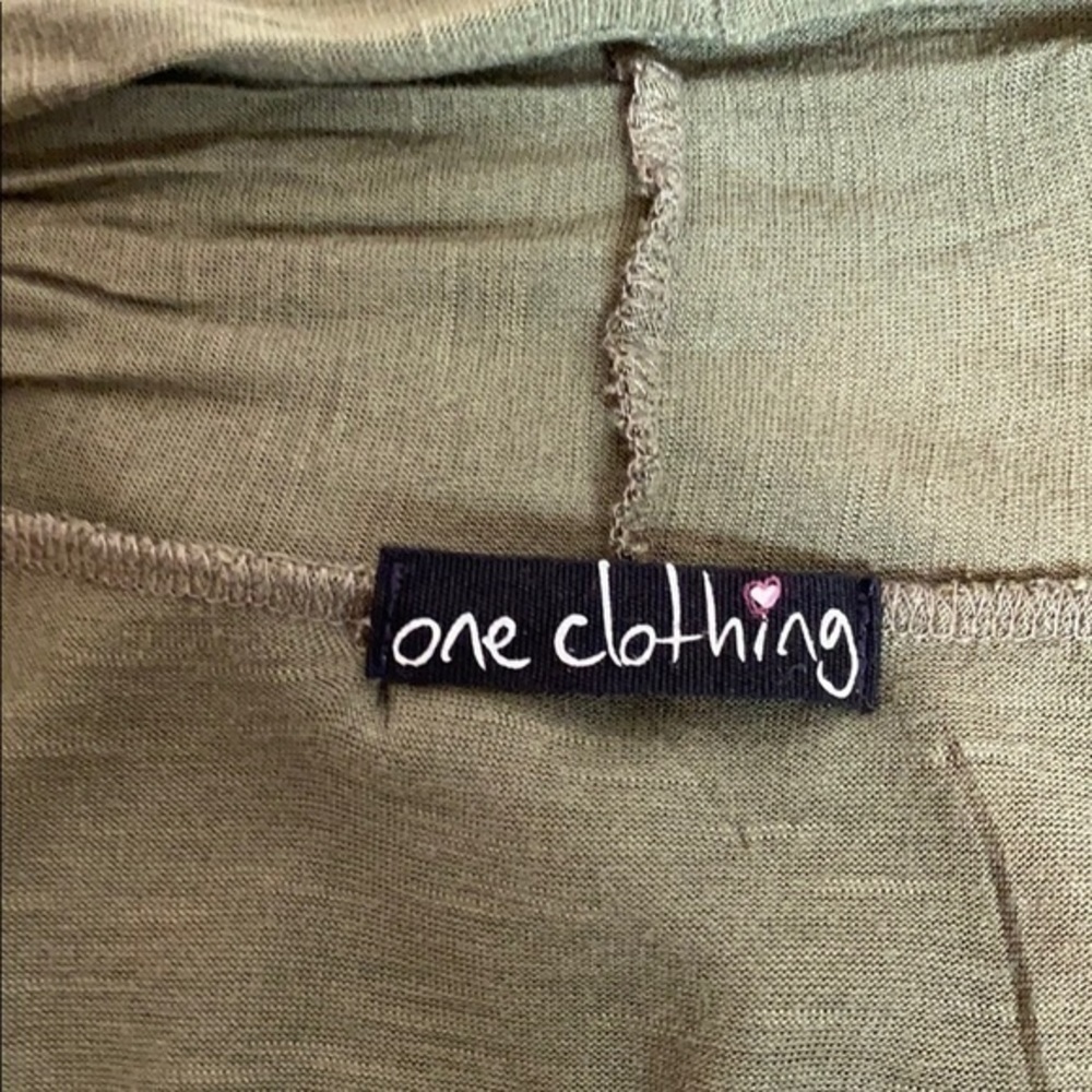 One Clothing Green Shrug Size S - Picture 4 of 9
